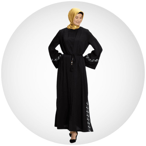 Modest black Abaya  & colorful at Dana Fashion check out our styles