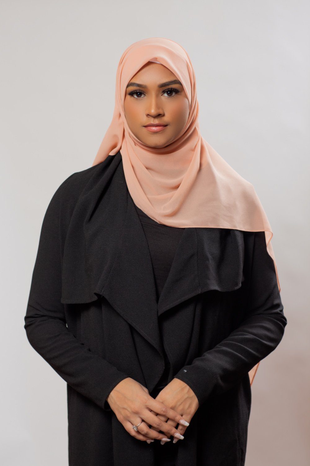 Everyday Chiffon Hijab | Light Khaki Hijab Dana Fashion 