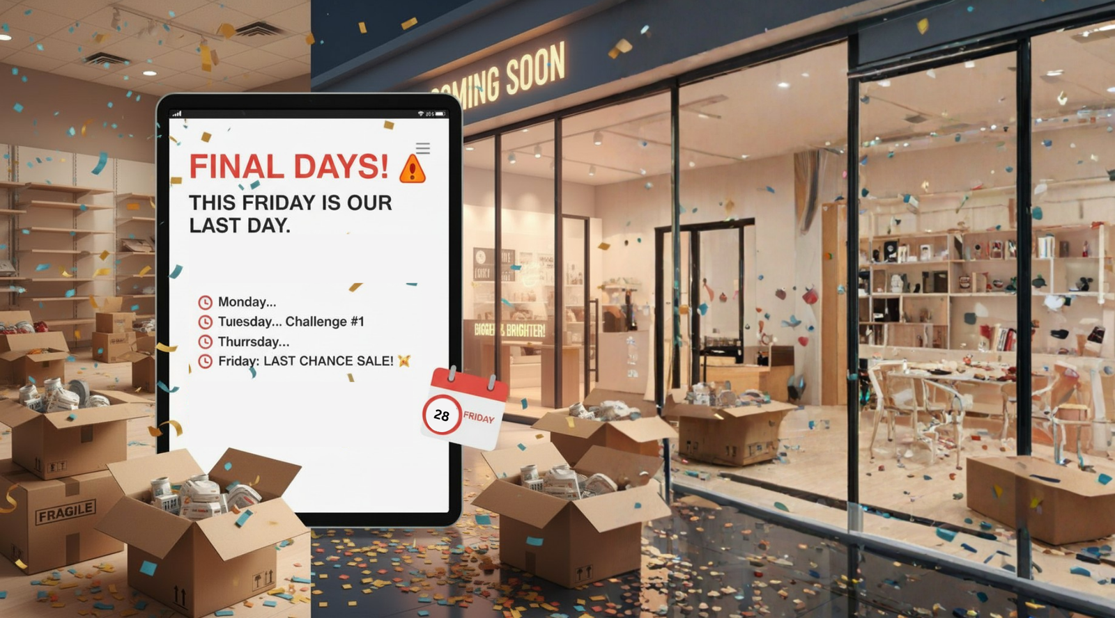 We’re Closing… But Not How You Think