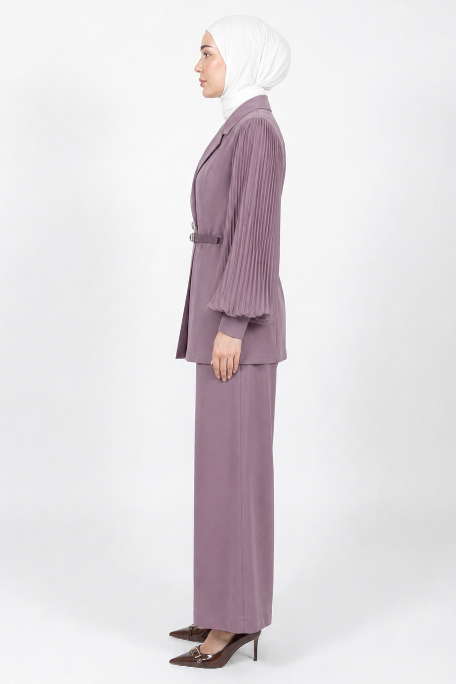 Siina Modest Pants Set | Blush Pink