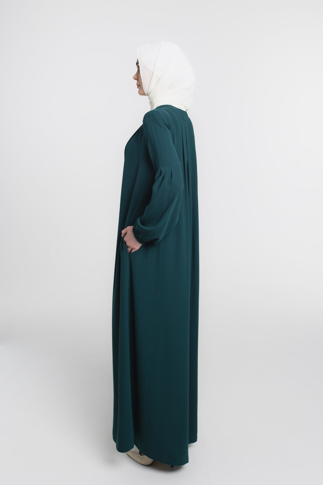 Midnight Flow Modest Abaya | Green