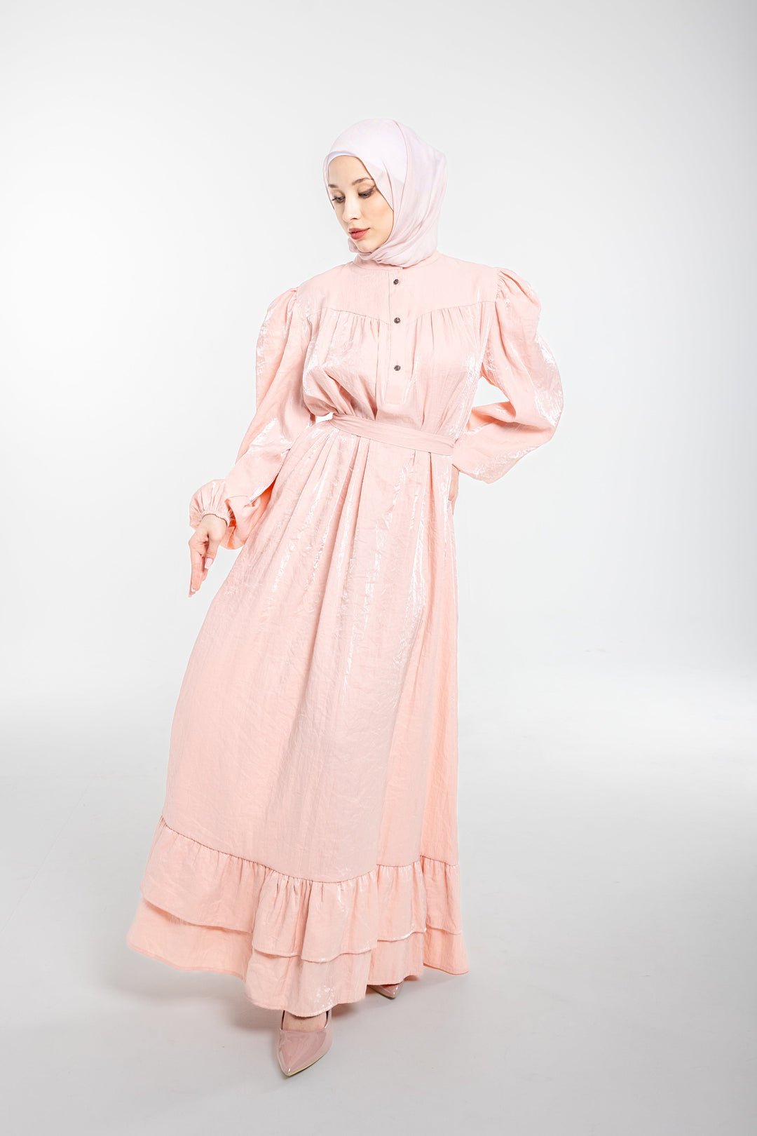soraya pink dress Light Pink / L USA