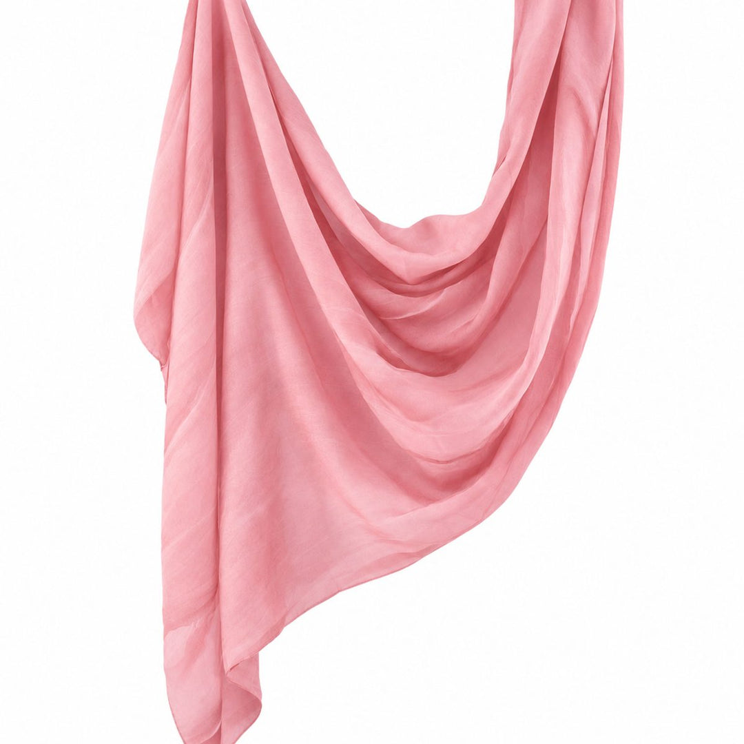 Premium Modal Hijab | Pink - flat lay view