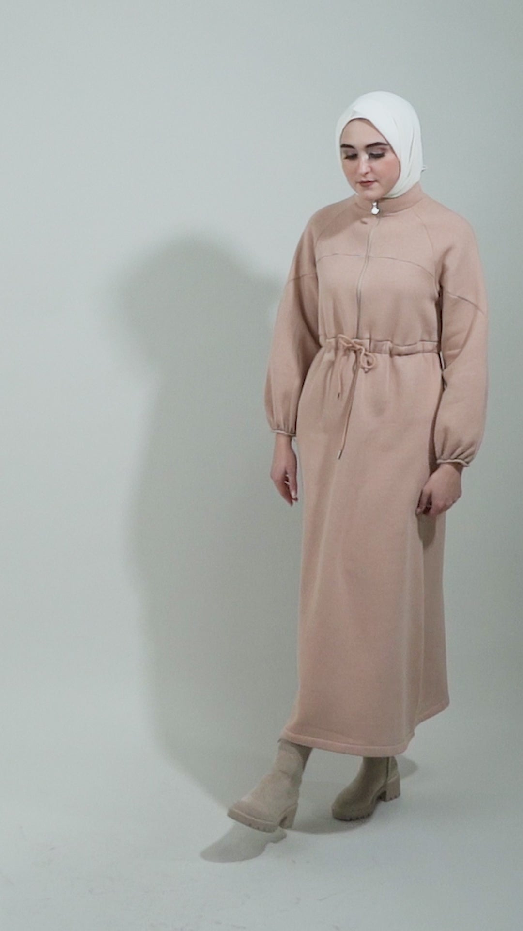 Cozy Couture Modest Turkish Jilbab | Cristal Pink