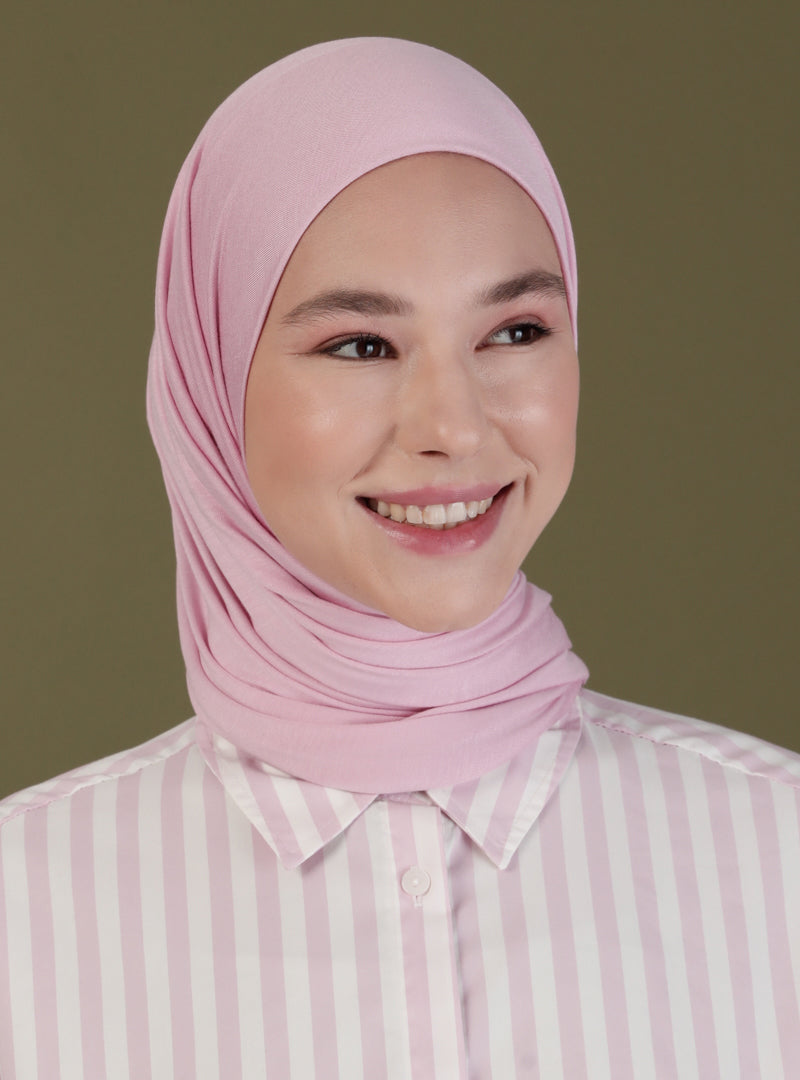 Instant Jersey Scarf | Pink