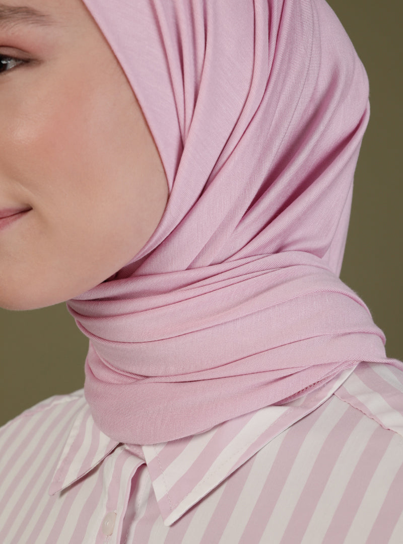 Instant Jersey Scarf | Pink