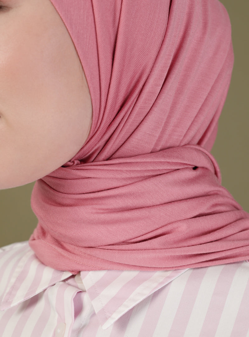 Instant Jersey Scarf | Dusty Rose
