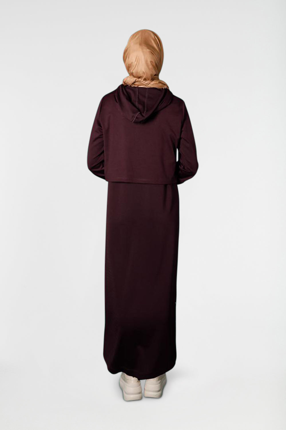 Hooded 2-Piece Turkish Jilbab with Pocket | Dana Fashion