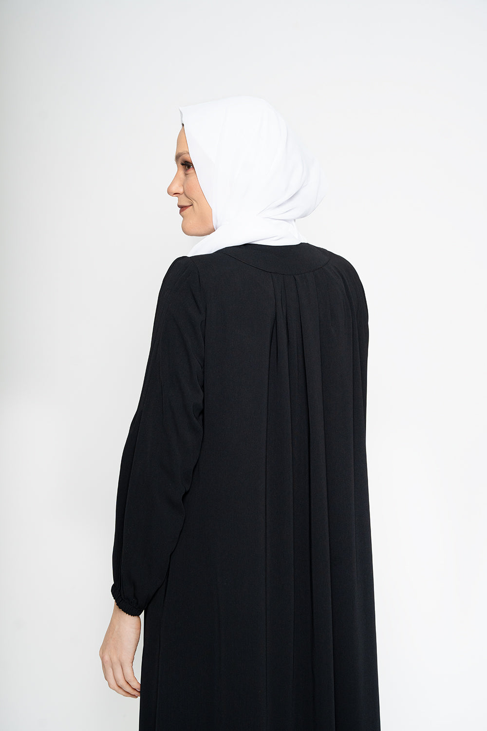 Diamond Modest Black Abaya | Dana Fashion