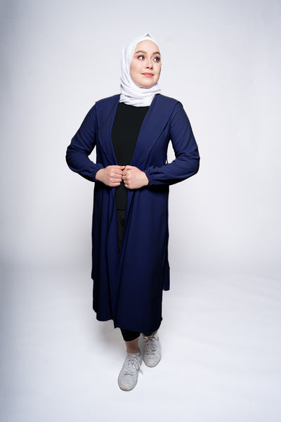 Alisha Modest Long Cardigan | Dana Fashion