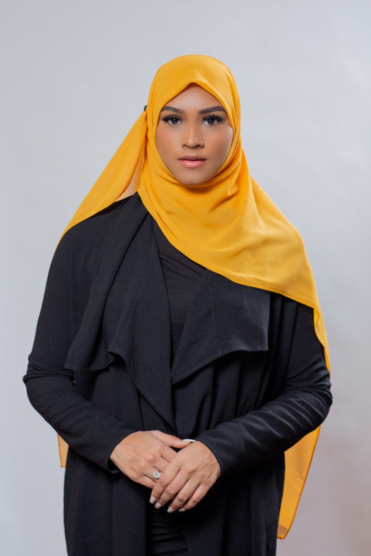 Everyday Chiffon Hijab | Gold Hijab Dana Fashion 