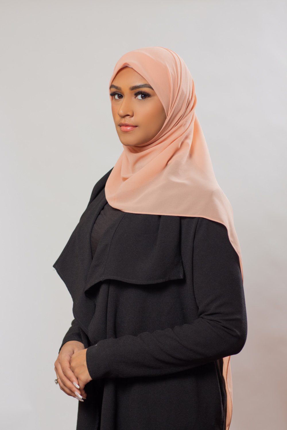 Everyday Chiffon Hijab | Light Khaki Hijab Dana Fashion 