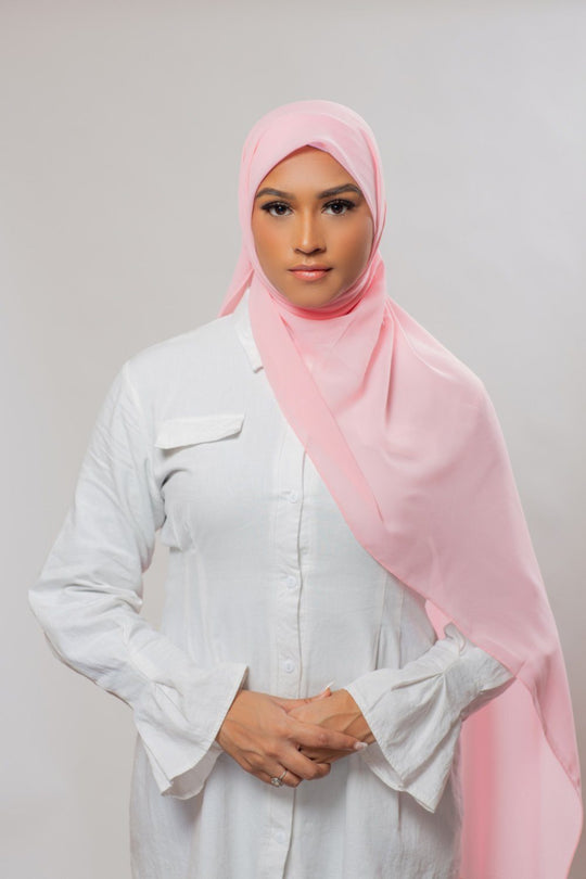Everyday Chiffon Hijab | Pink Hijab Dana Fashion 