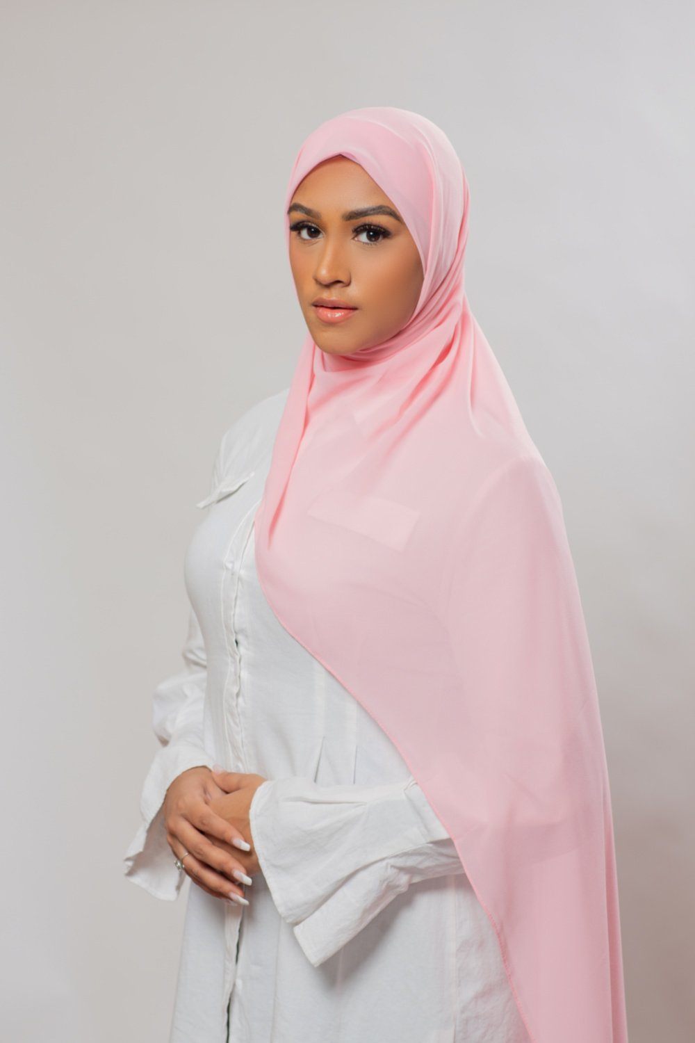 Everyday Chiffon Hijab | Pink Hijab Dana Fashion 