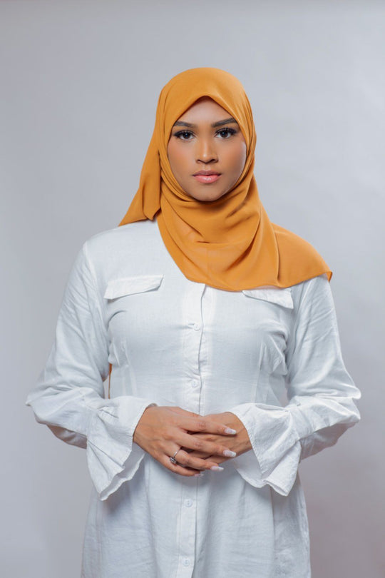 Everyday Chiffon Hijab | Tu Yellow Hijab Dana Fashion 