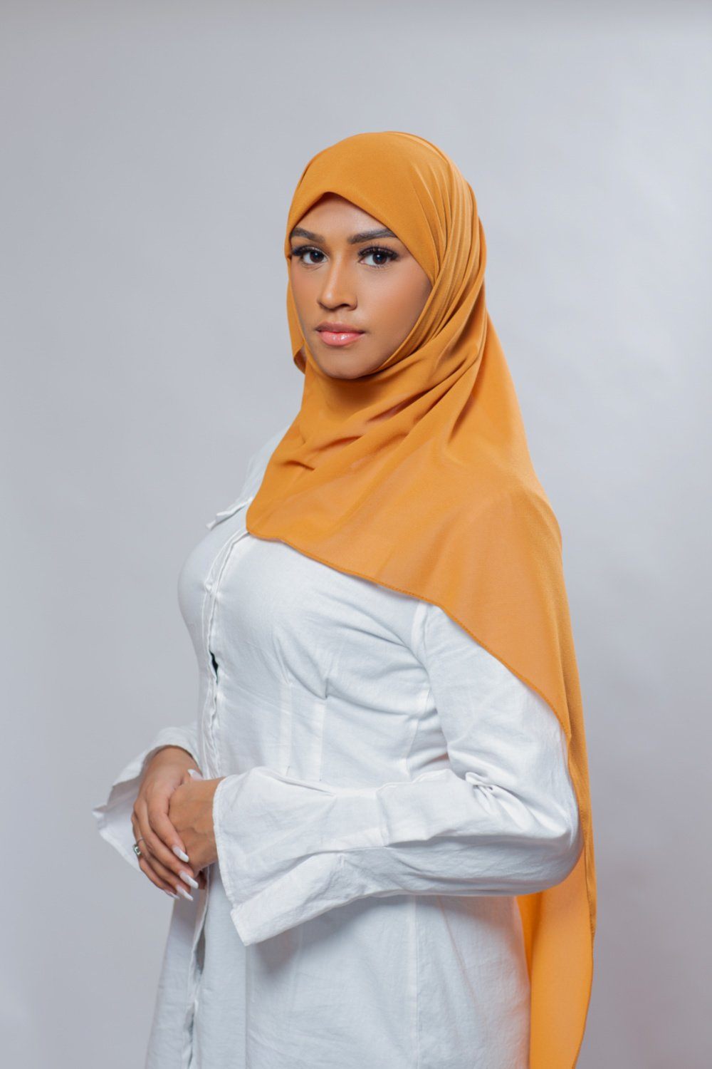Everyday Chiffon Hijab | Tu Yellow Hijab Dana Fashion 