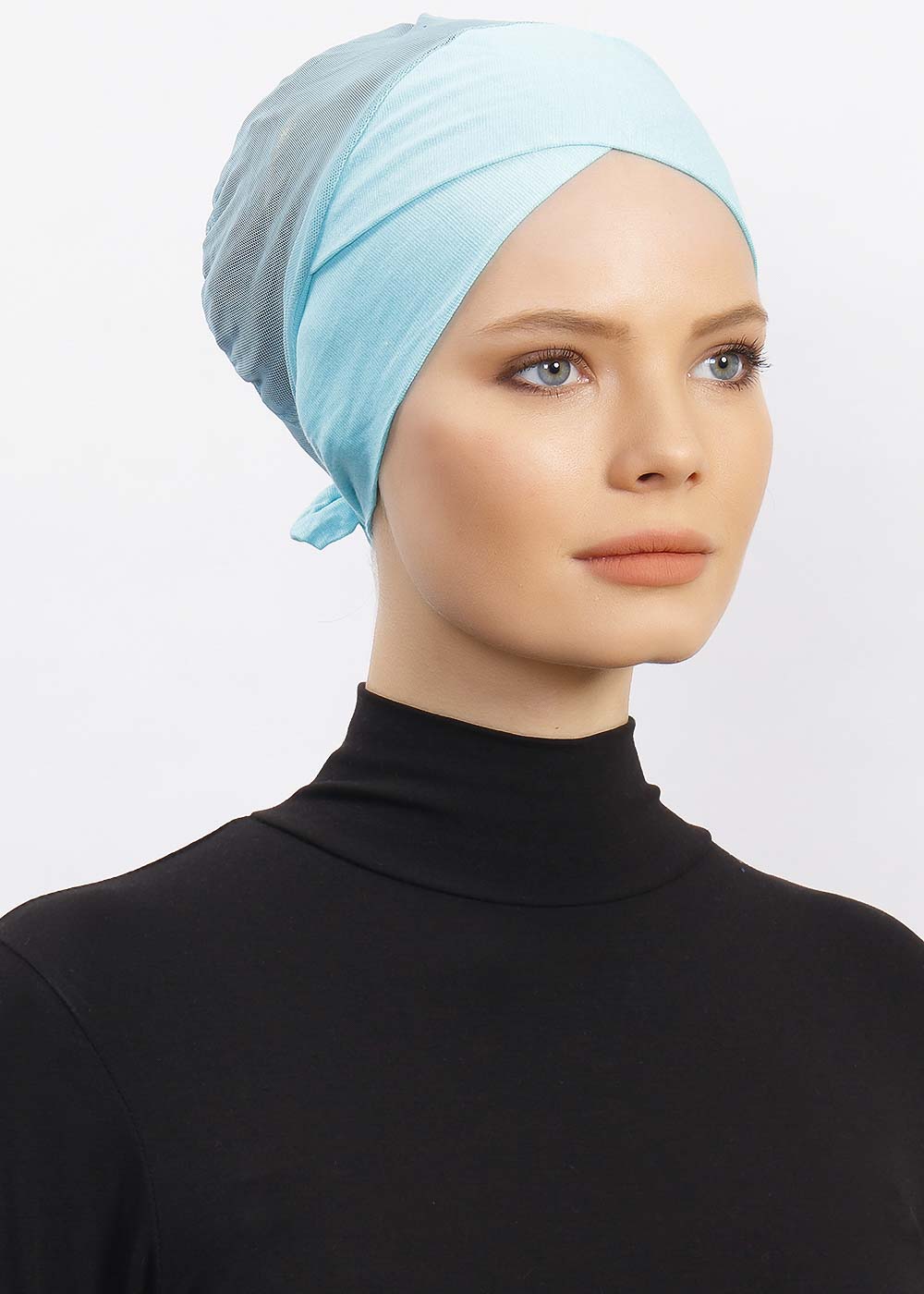Underscarf Clima Fit Cross | Turquoise Blue