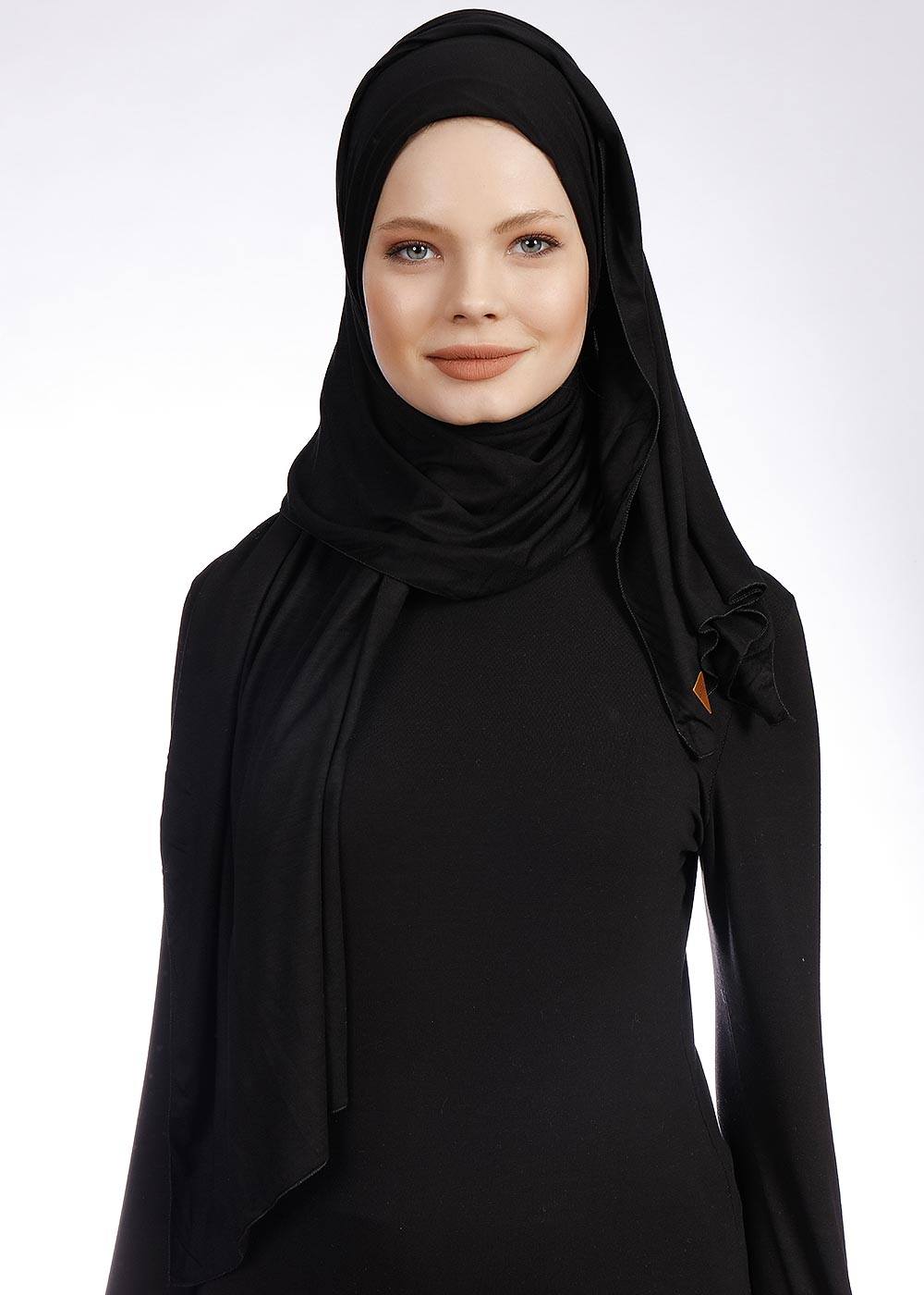 Jersey Hijab | Black Hijab Dana Fashion 