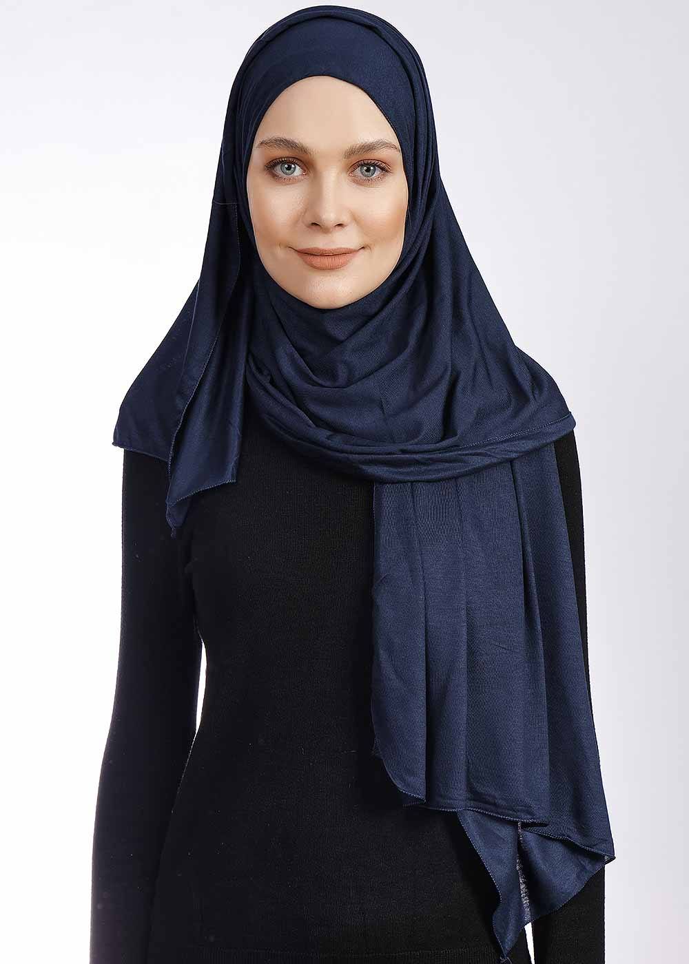 Jersey Hijab | Dark Blue Hijab Dana Fashion 