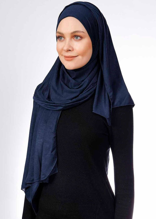 Jersey Hijab | Dark Blue Hijab Dana Fashion 