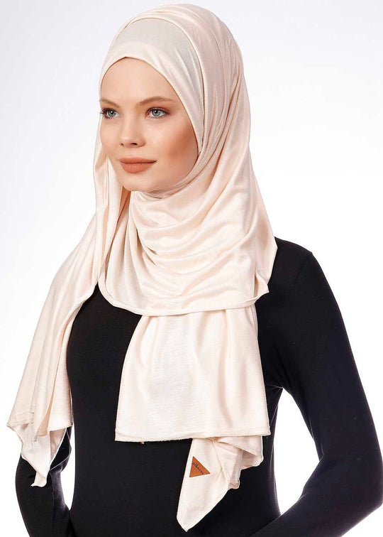 Jersey Hijab | Light Beige Hijab Dana Fashion 