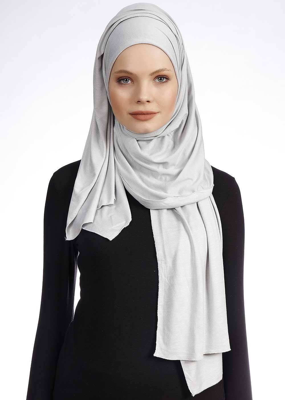 Jersey Hijab | Light Grey Hijab Dana Fashion 
