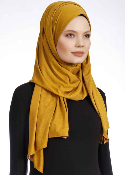 Jersey Hijab | Mustard Hijab Dana Fashion 
