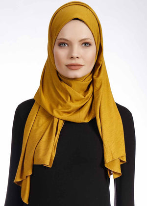 Jersey Hijab | Mustard Hijab Dana Fashion 