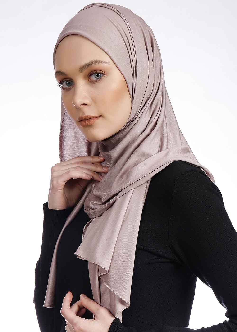 Jersey Hijab | Smoke Rose Hijab Dana Fashion 