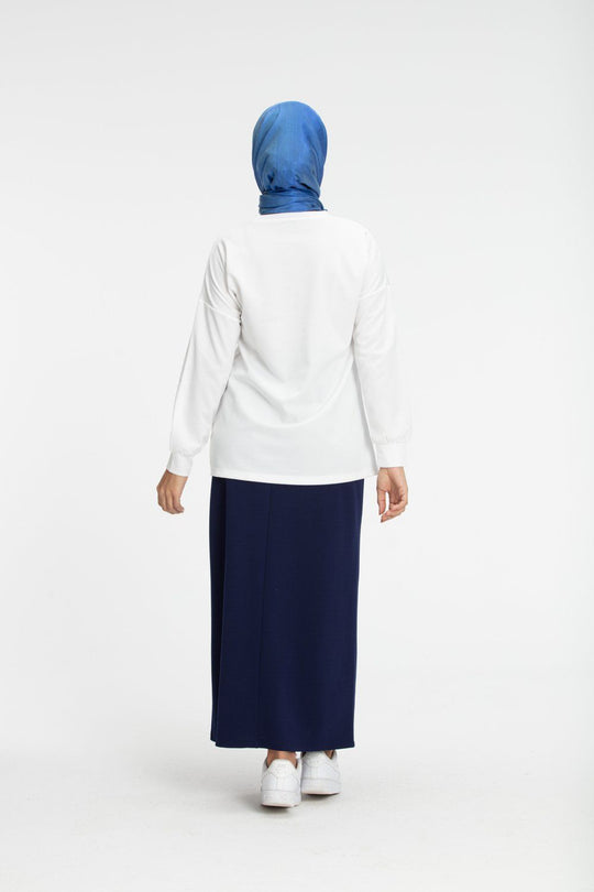 ‘VERONICA’ Maxi Skirt | Blue Skirt Dana Fashion 